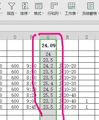 wps表格数值如何设置按条件自动变色