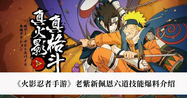 《火影忍者手游》老紫新佩恩六道技能最新介绍