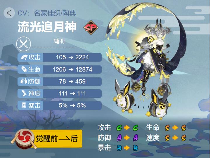 《阴阳师》2023流光追月神御魂最新搭配