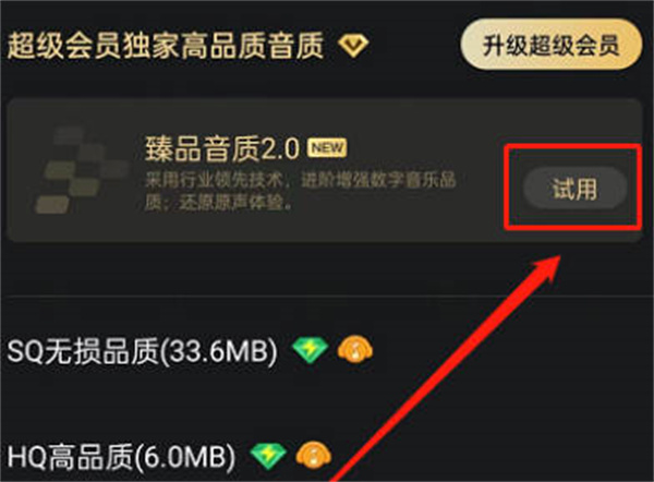《QQ音乐》开启臻品音质方法介绍