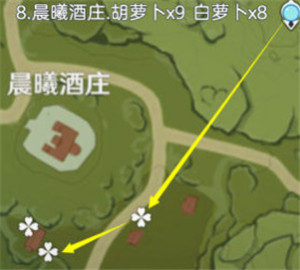 《原神》胡萝卜采集位置最新介绍