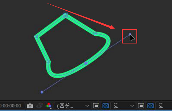 Ae转换顶点工具怎么用