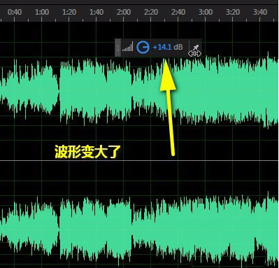 audition如何扩大音频波纹