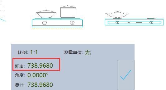 《浩辰CAD看图王》测量尺寸不对如何