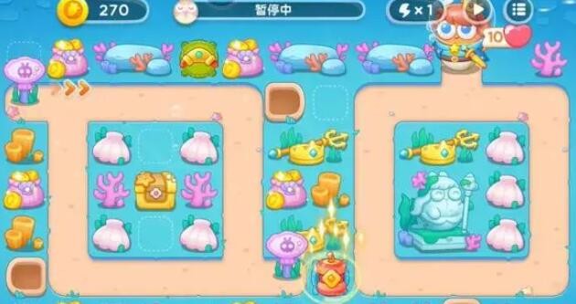 《保卫萝卜4》海的闺女第一百一十九关攻略